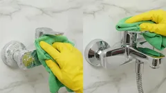 Armatura zabłyśnie czystością: najlepszy sposób na usunięcie kamienia i rdzy