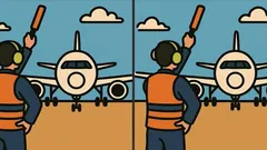 Łamigłówka: czy uda ci się znaleźć 3 różnice na obrazku samolotu w 45 sekund?