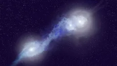 Astronomowie po raz pierwszy zaobserwowali połączenie trzech galaktyk z aktywnymi jądrami